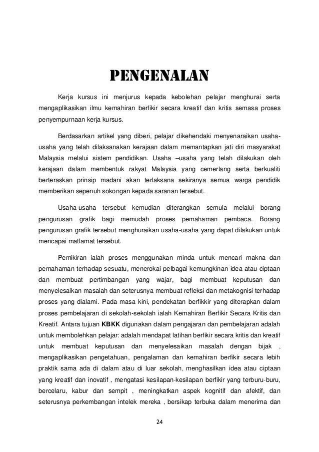 Cabaran Dan Harapan Dalam Pendidikan Menghadapi Alaf Baru