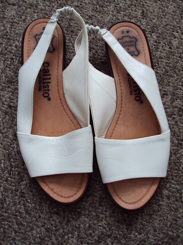 White Sandals 