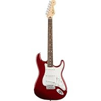 Fender Standard Stratocaster Electric Guitar, Candy Apple Red Rosewood Fingerboard