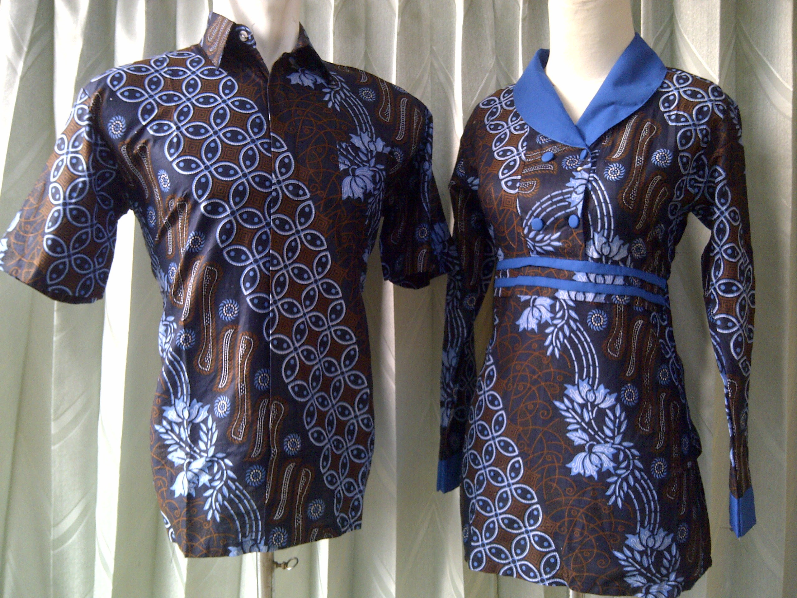Model Baju Batik Atasan Sarimbit Untuk Pria Dan Wanita Model Baju Batik Atasan Sarimbit Untuk Pria Dan Wanita