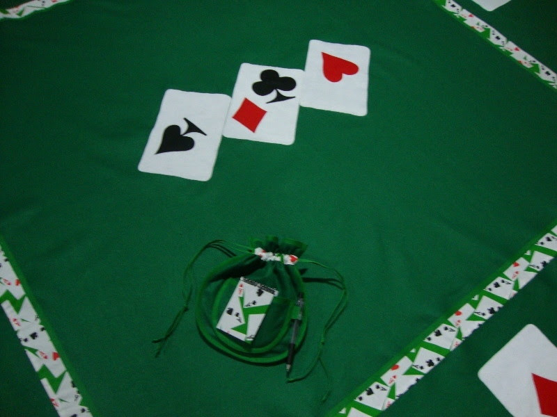 Toalha para jogo de cartas (baralho) no Elo7  Cacarecos 