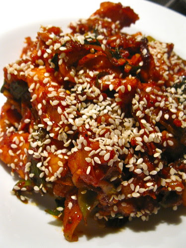 Singlish Swenglish Korean Spicy Stir-Fried Pork Doejibulgogi 