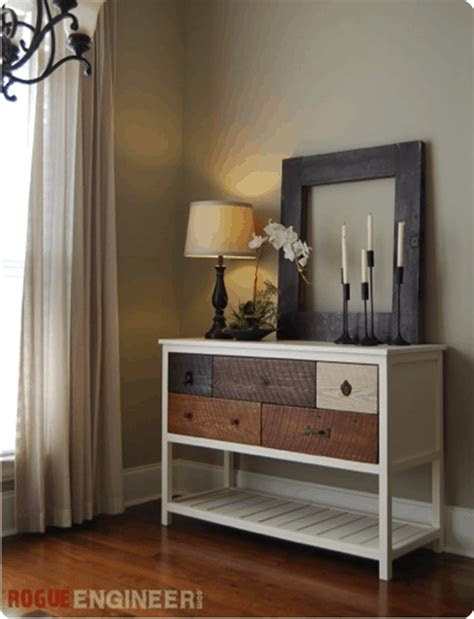 Build something extraordinary with our large selection of quality wooden table legs at rockler woodworking and hardware. DIY Console Table with Reclaimed Wood Drawers