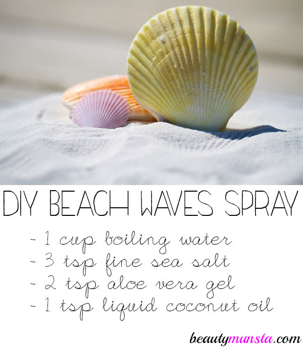 DIY Sea Salt Spray for Curly Hair - beautymunsta - free ...