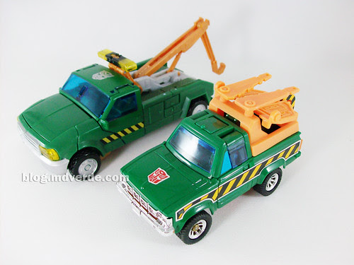 Transformers Hoist RotF Deluxe vs Hoist G1 - modo alterno