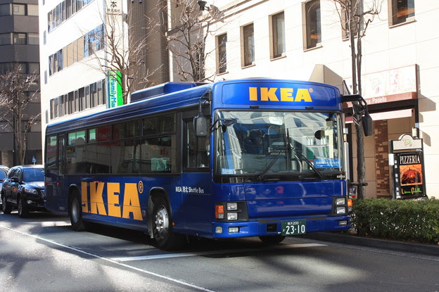 Ikea 港北シャトルバス いすゞ エルガ 写真共有サイト フォト蔵