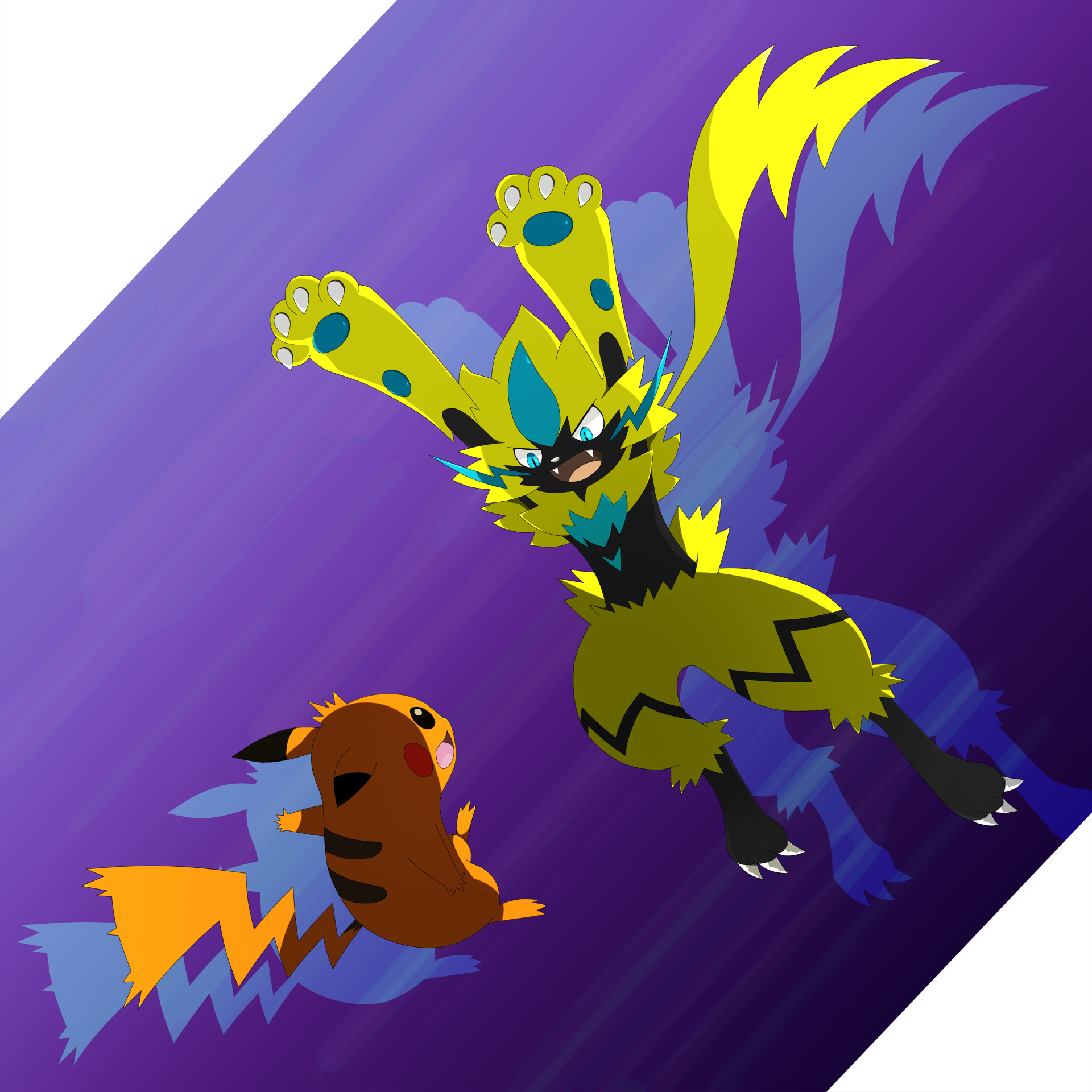５月のトップ絵はゼラオラ ポケモン王国ブログ