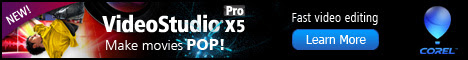 Corel VideoStudio Pro X2 Video Editing Software