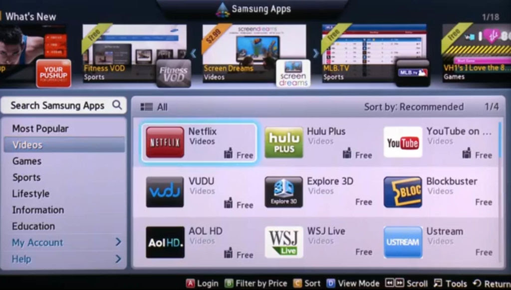 How to add apps to samsung smart tv - Click4infos