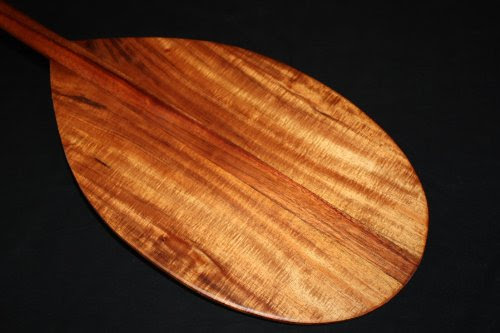 Tiger Curls Koa Paddle 60