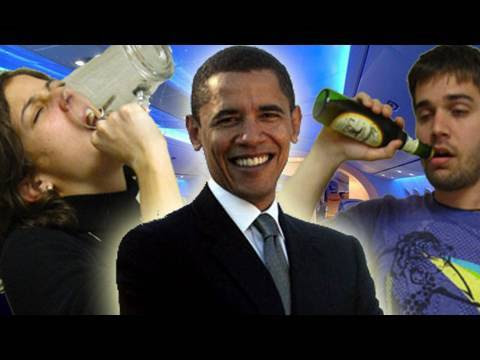 DRUNK WITH OBAMA! (1.11.10 - Day 256)