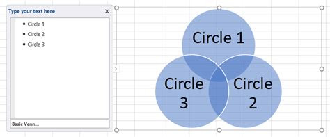 venn diagram  excel lucidchart
