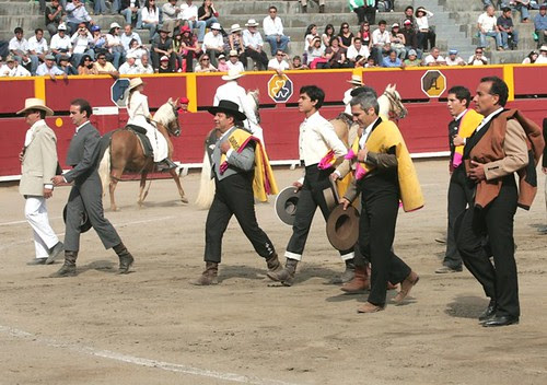 Paseíllo del Festival de la Tradición en Acho