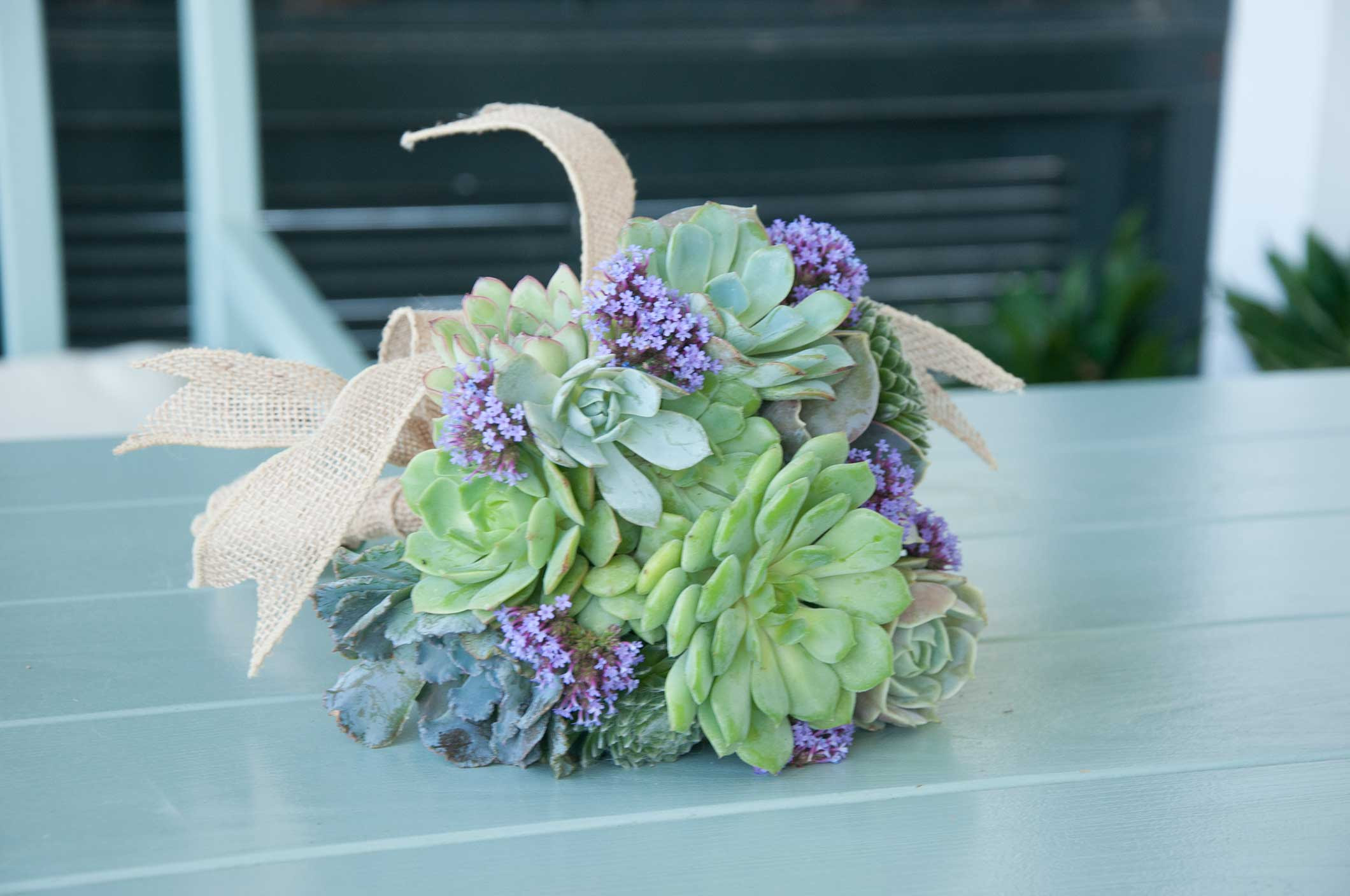 How to Make a Succulent Wedding Bouquet