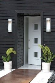 Konsep 38+ White Modern Front Door