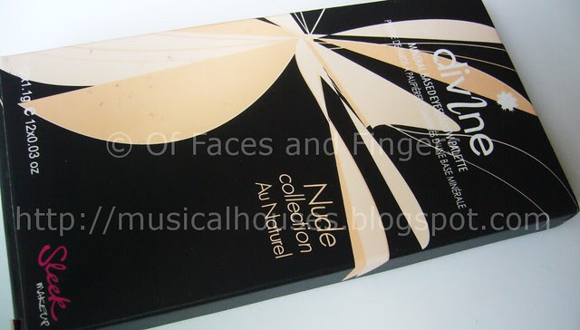 sleek au naturel palette cover