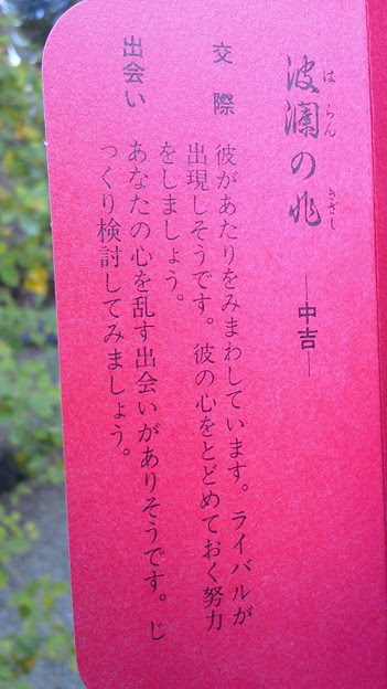 下鴨神社なぅ えんむすびの相生社があったので恋みくじをしました 写真共有サイト フォト蔵