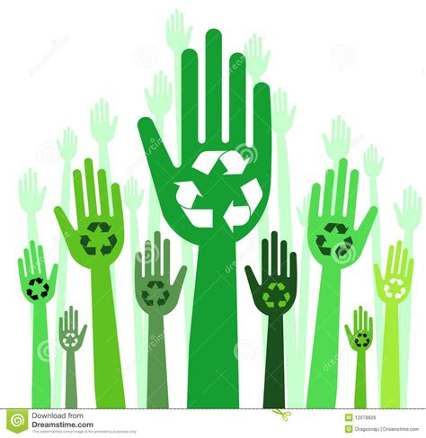 hands  recycle concept royalty  stock