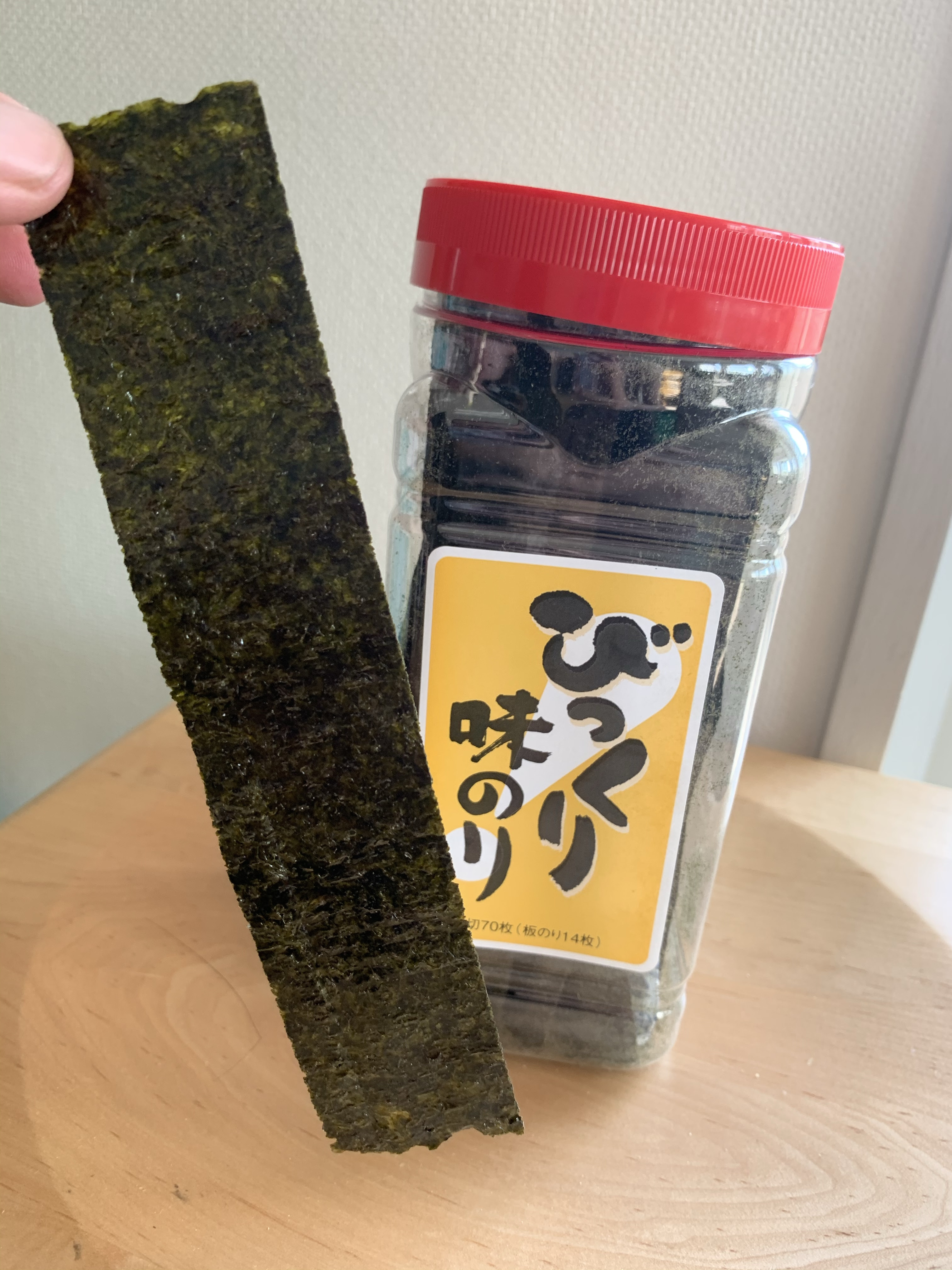 海苔の松尾の びっくり味のり のビックリサイズ感 東京 大森東 1669年創業 寛文9年 老舗食堂 100年以上の歴史を持つ店舗を巡る旅