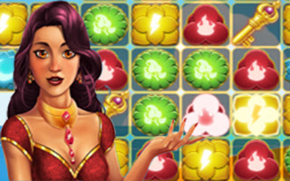 マッチ3ゲームの1001アラビアンナイト3