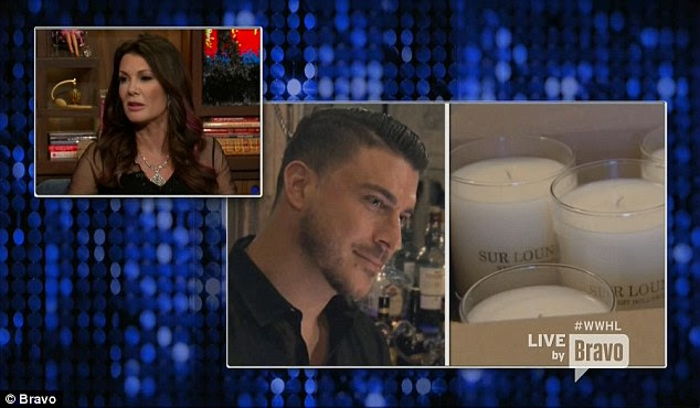 Not impressed: Lisa was also quizzed about her Lothario employee Jax Taylor, who stars in her other reality show Vanderpump Rules