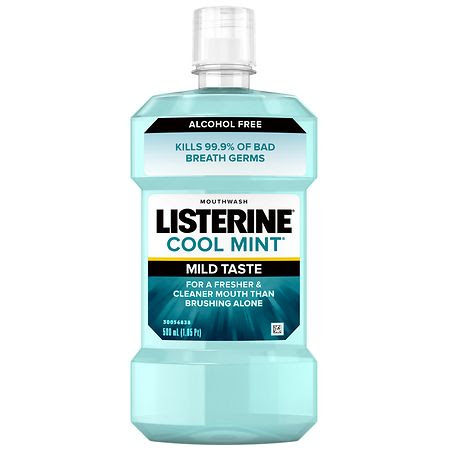Listerine zero clean mint mouthwash