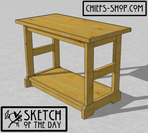 Easy Kreg Jig Workbench Plans DIY Woodwork Making Plans