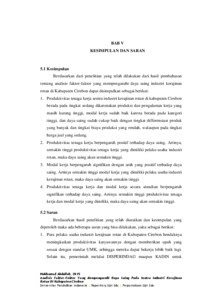 ANALISIS FAKTOR FAKTOR YANG MEMPENGARUHI DAYA SAING PADA 