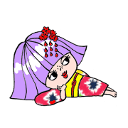 上 レトロガール イラスト 無料イラスト画像