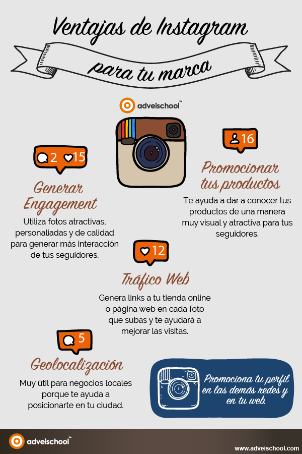 Ventajas de Instagram para tu Marca