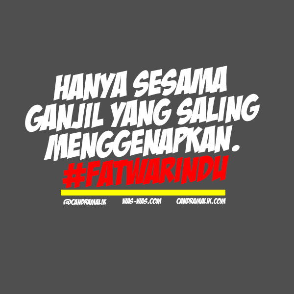 Kata Rindu Romantis Candra Malik - WAS-WAS.com - WAS-WAS.com