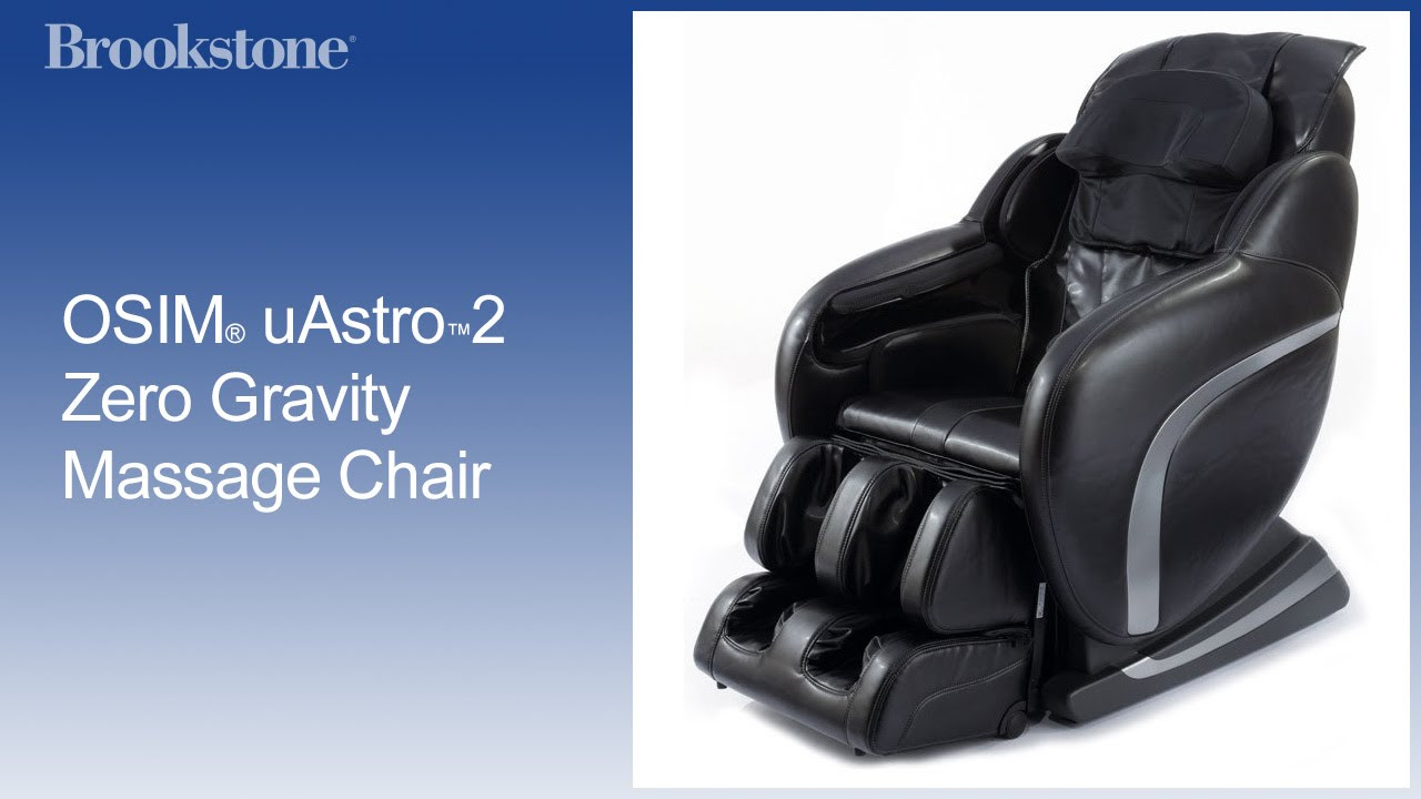 uAstro2 Massage Chair by OSIM & Brookstone Features - YouTube