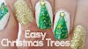 Easy Nail Art Christmas Tree