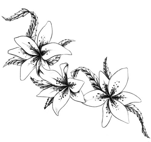 Tatuaggi Disegni Fiori Clip Art Library