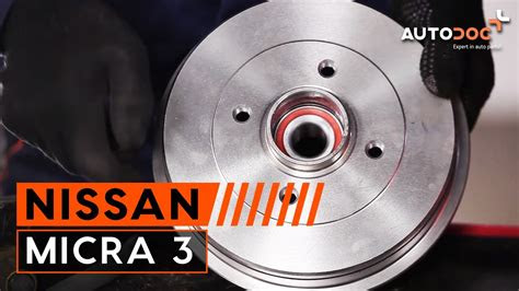 sa byter du bakre bromstrumma och hjullager pa nissan