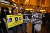 #BlackLivesMatter/Happy New Years action-I CANT BREATHE-SING IN @ Grand Central Station
