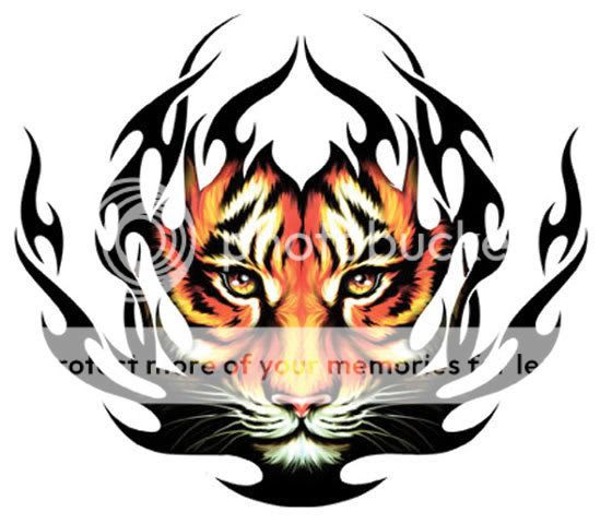 Henna Tattoo Tribal Dragon