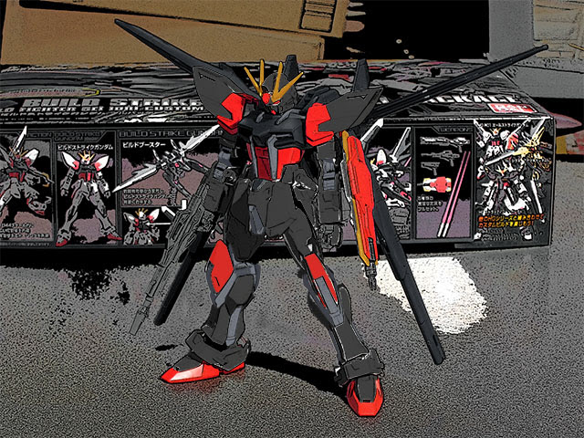 ビルドストライクガンダム 色替え案 ノースペシメン