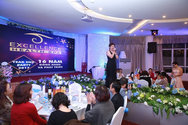 Không khí vui tươi, ấm áp của đại tiệc tri ân cuối năm của Excellence Spa 