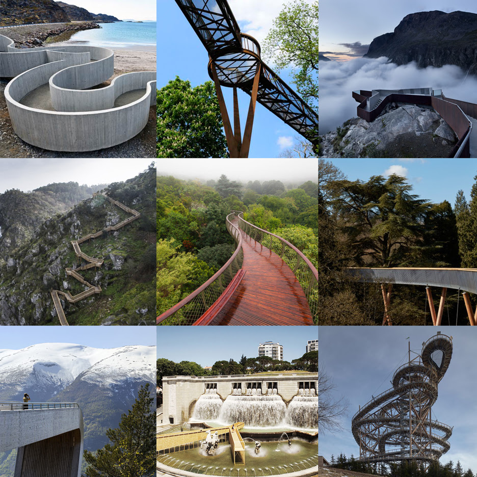 Spectacular walkways on Dezeen's new Pinterest board