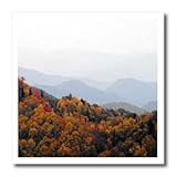 IMAGE OF Fall in the Smokey Mountains North Carolina Mountains - 6x6 Iron On Heat Transfer For White Material