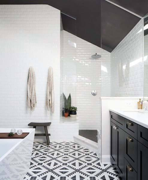 Top 60 Best White Bathroom Ideas - Home Interior Designs