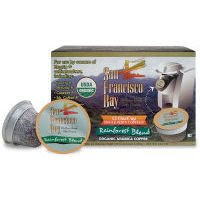San Francisco Bay Premium Gourmet Coffee Rainforest Blend -- 12 Cups