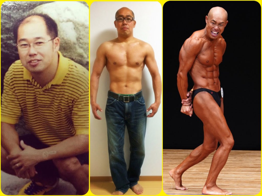 全部同一人物です 筋肉を手に入れて人生逆転したこちらの男性に涙腺崩壊