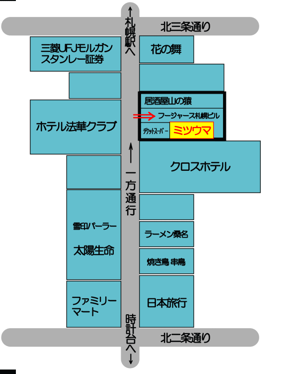 アクセス 長靴のミツウマ