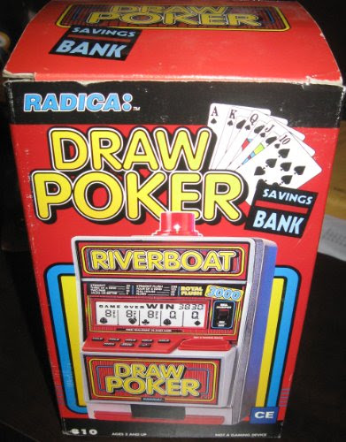 DRAW POKER - Electronic Automatic Jackpot Slot Machine