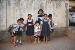 Marziya and the Slum Kids by firoze shakir photographerno1