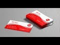 How To make a Business Card with Photoshop CC