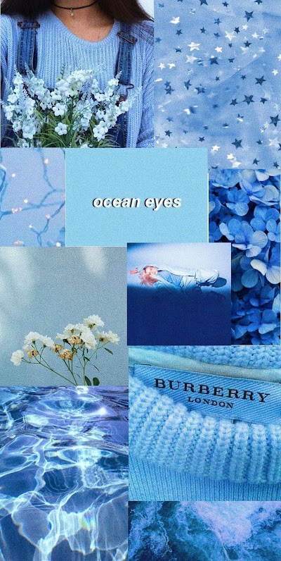 Aesthetic Light Blue Iphone Wallpaper