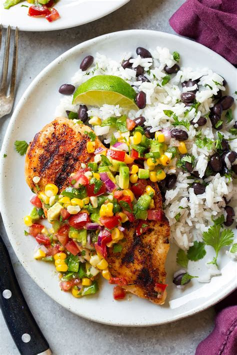 cajun chicken avocado corn salsa cooking classy
